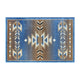 Blue,2' x 3' |#| Multipurpose Southwestern Style Patterned Indoor Area Rug - Blue - 2' x 3'