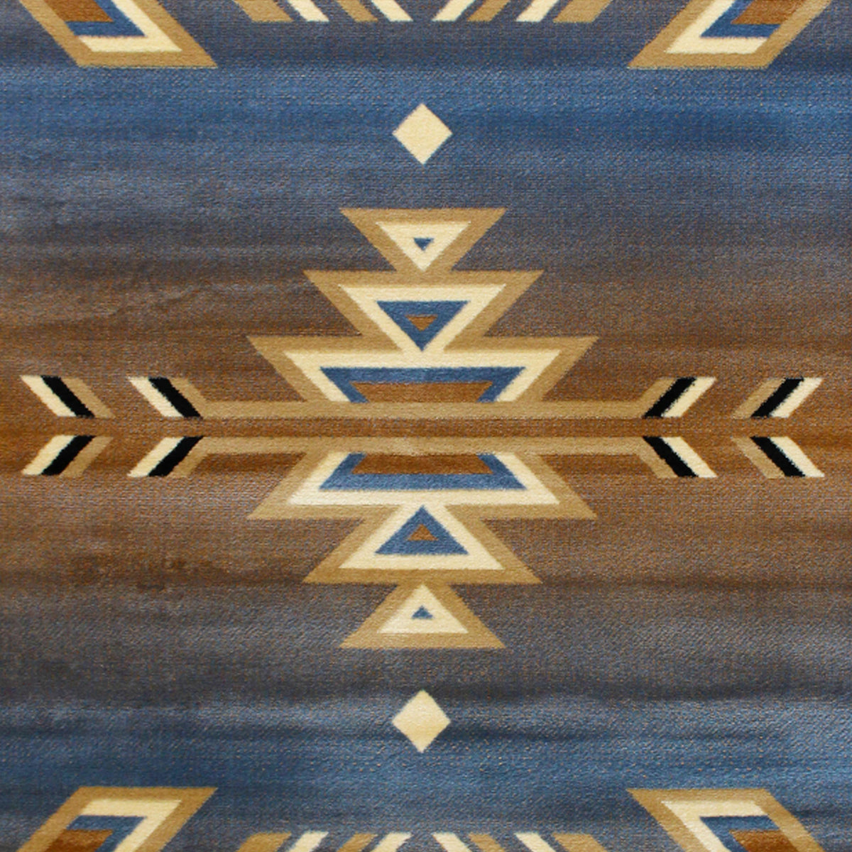 Blue,8' x 10' |#| Multipurpose Southwestern Style Patterned Indoor Area Rug - Blue - 8' x 10'