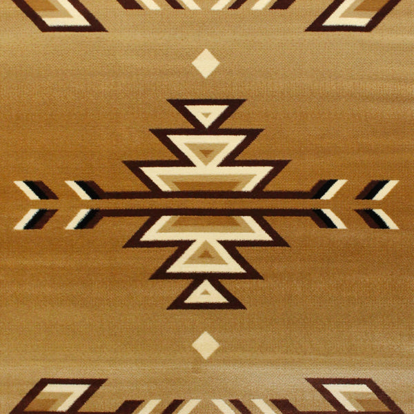 Green,6' x 9' |#| Multipurpose Southwestern Style Patterned Indoor Area Rug - Green - 6' x 9'