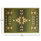 Green,6' x 9' |#| Multipurpose Southwestern Style Patterned Indoor Area Rug - Green - 6' x 9'