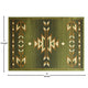 Green,6' x 9' |#| Multipurpose Southwestern Style Patterned Indoor Area Rug - Green - 6' x 9'