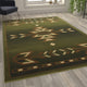 Green,6' x 9' |#| Multipurpose Southwestern Style Patterned Indoor Area Rug - Green - 6' x 9'