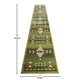 Green,3' x 16' |#| Multipurpose Southwestern Style Patterned Indoor Area Rug - Green - 3' x 16'