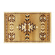 Beige,2' x 3' |#| Multipurpose Southwestern Style Patterned Indoor Area Rug - Brown - 2' x 3'