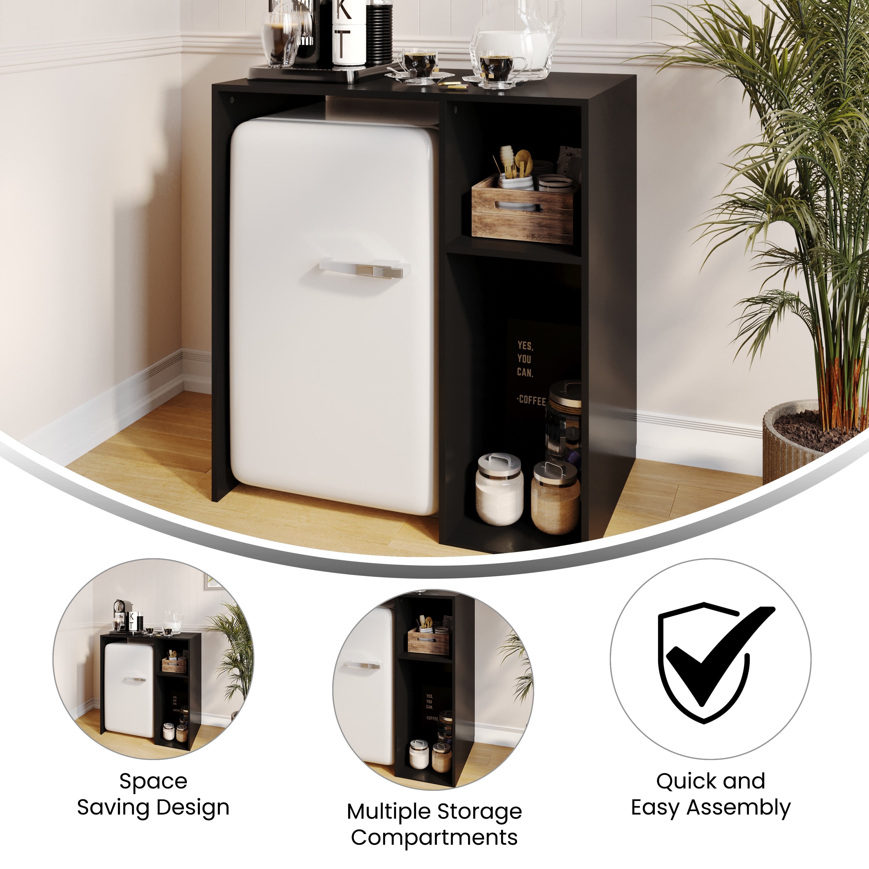Mini fridge with design 2025