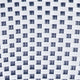 White & Navy/Natural Frame |#| 2 Pack All-Weather Commercial Paris Chairs with Bamboo Print Frame-White/Navy