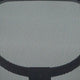 Gray |#| Low Back Gray Transparent Mesh Swivel Task Office Chair with Curved Square Back