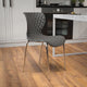 Gray |#| Contemporary Design Gray Plastic Stack Chair