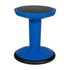 Blue |#| Commercial Fixed Height Collaborative Wobble Stool with 16" Seat Height in Blue