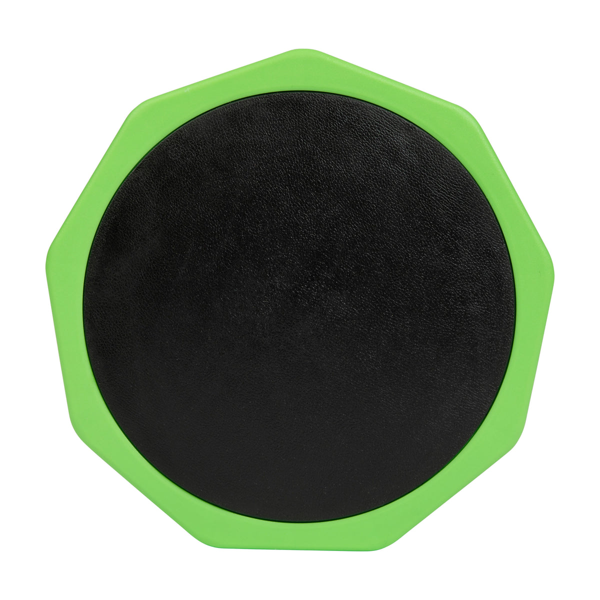 Green |#| Commercial Fixed Height Collaborative Wobble Stool with 14" Seat Height in Green