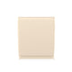 Beige |#| Commercial Water-Resistant Outdoor Chaise Lounge Patio Cushion in Beige