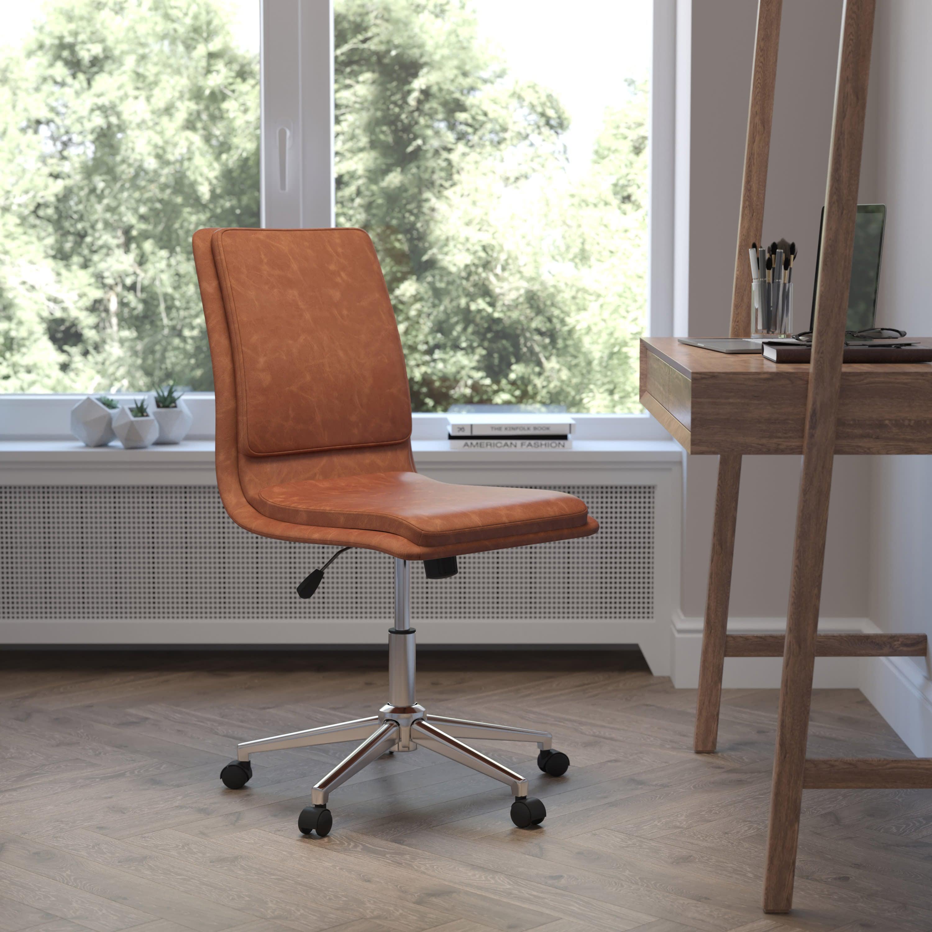 Office hotsell chair cognac