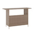 Marco Indoor/Outdoor Patio Wicker Rattan Bar Counter Table with 2 Shelves