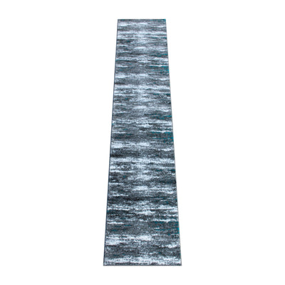Marian Collection Distressed Olefin Area Rug with Jute Backing for Entryway, Living Room, Bedroom - View 1