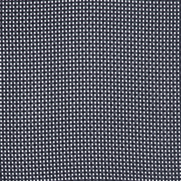 Black & White Textilene/Light Natural Frame |#| Indoor/Outdoor Commercial Glass Top Bistro Table in Black/White