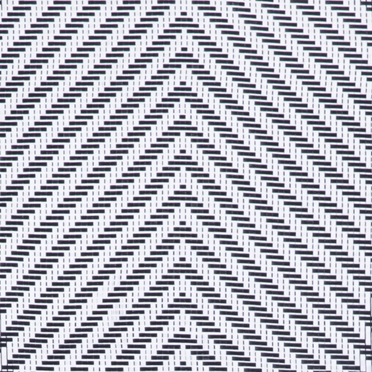 Black & White/Light Natural Frame |#| All-Weather Commercial Paris Chair with LT Natural Metal Frame-Black/White
