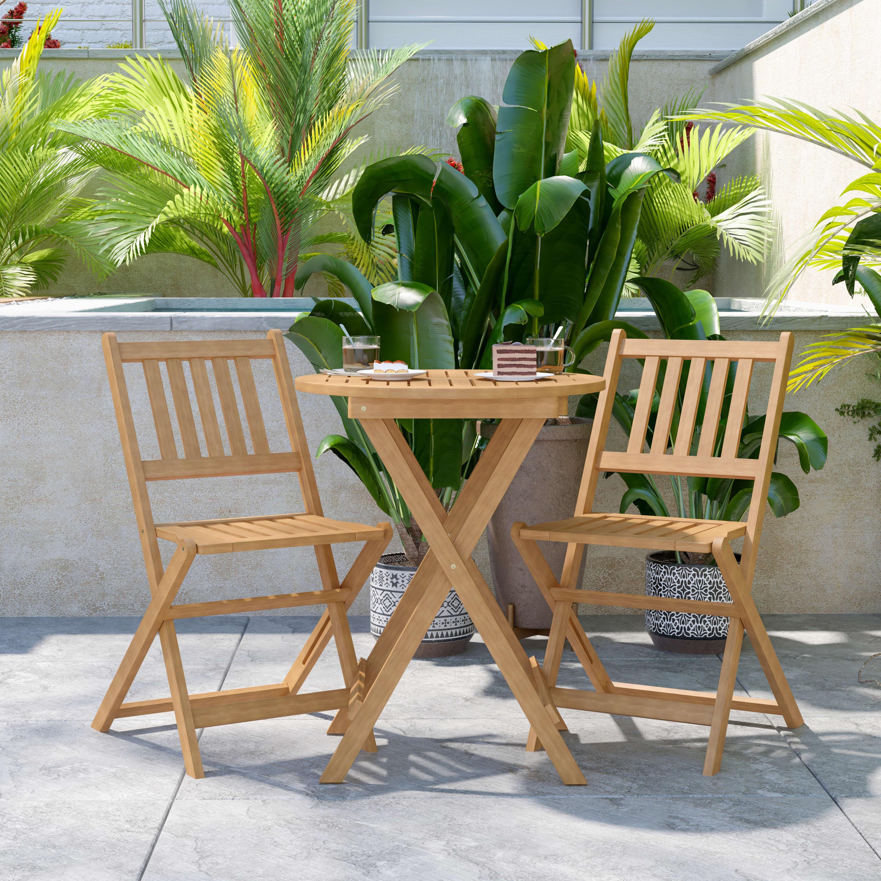 3PC Folding Bistro Set THB S4460 BizChair