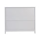 Gray |#| Classic Sideboard and Buffet Cabinet with Open and Closed Storage - Gray