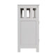 Gray |#| Classic Sideboard and Buffet Cabinet with Open and Closed Storage - Gray