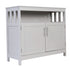 Mayfield Classic Buffet and Sideboard with Double Door Storage Cabinet and Open Storage Shelf