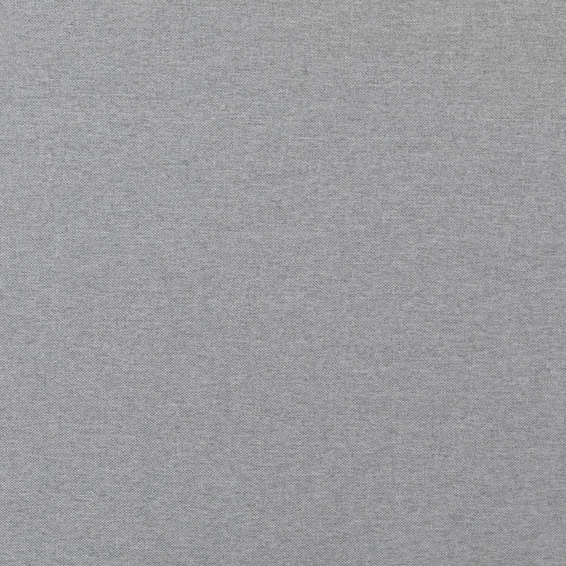 Dark Gray,Queen |#| Queen Size Upholstered Metal Panel Headboard in Dark Gray Fabric