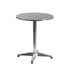 Mellie 23.5'' Round Aluminum Indoor-Outdoor Table with Base