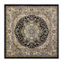 Mersin Collection Persian Style Area Rug - Olefin Rug with Jute Backing - Hallway, Entryway, Bedroom, Living Room