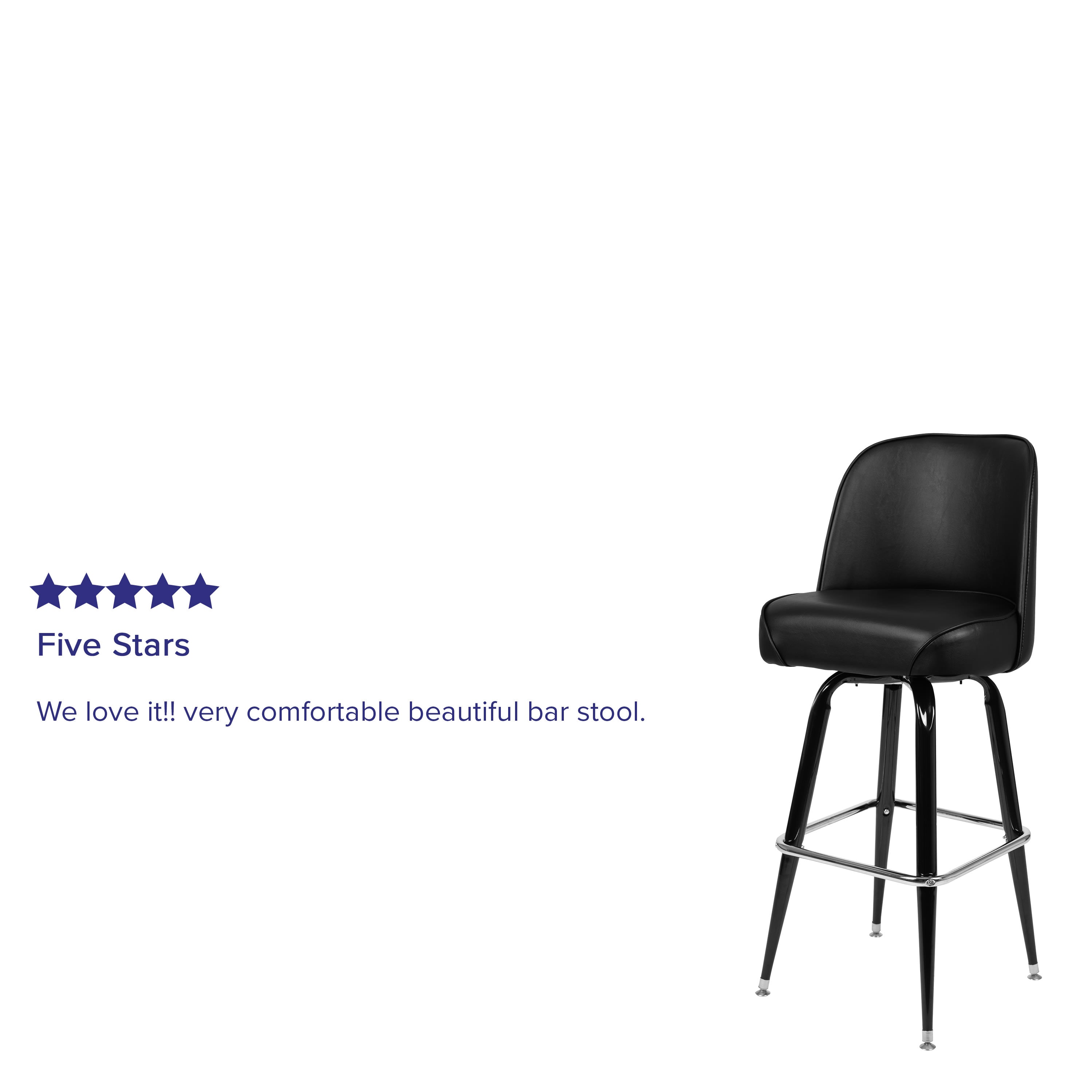 Flash furniture metal barstool with swivel bucket seat sale