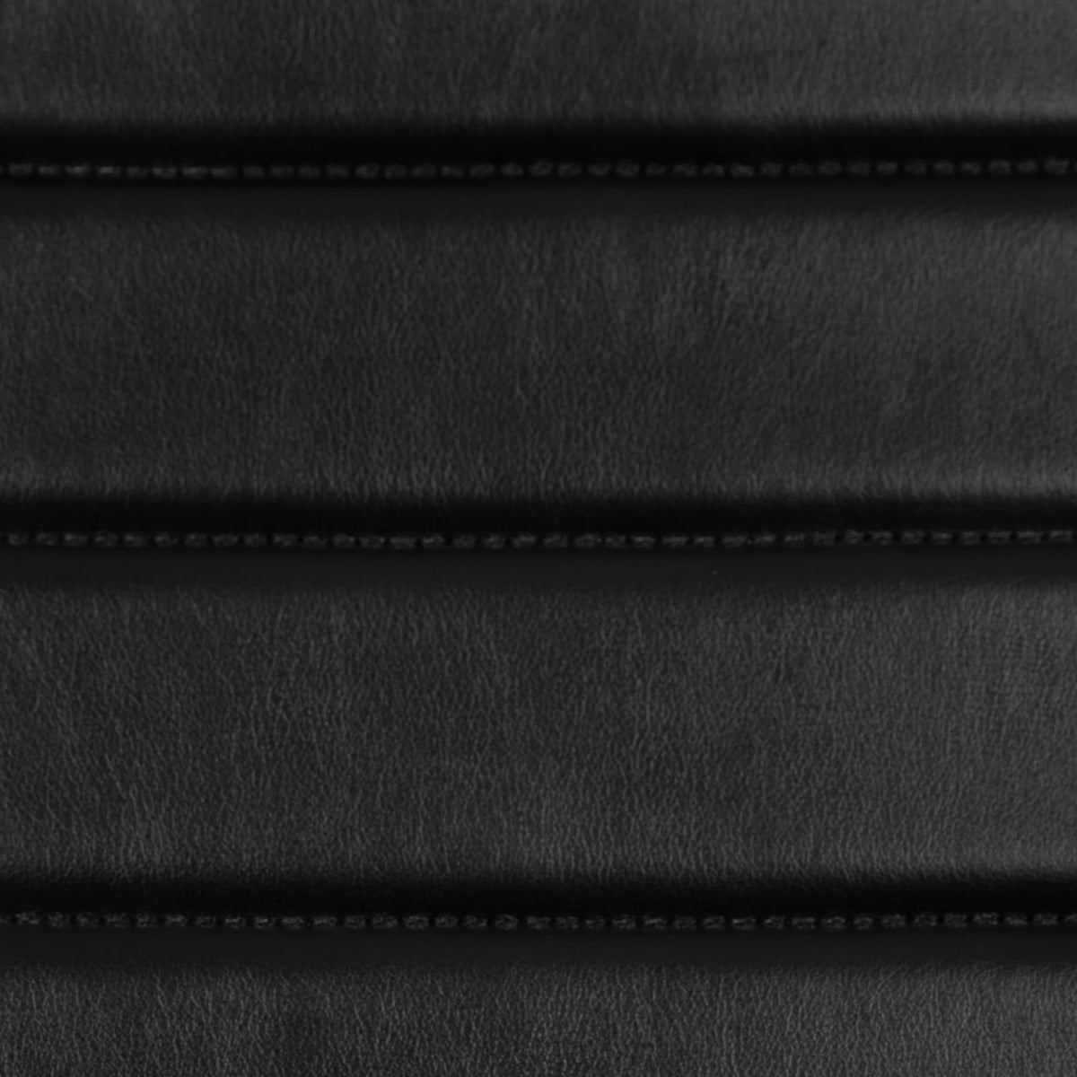 Black |#| Mid-Back Armless Black LeatherSoft Ribbed Executive Swivel Office Chair