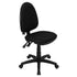 Mid-Back Fabric Multifunction Swivel Ergonomic Task Office Chair with Adjustable Lumbar Support