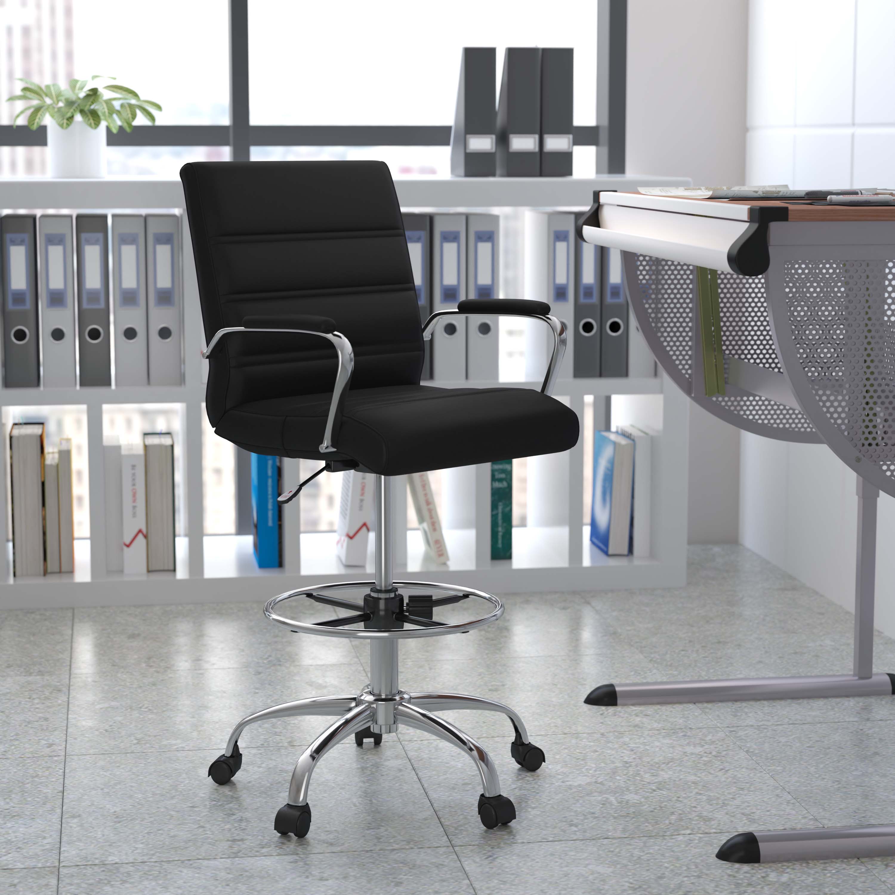 Drafting chair shop base