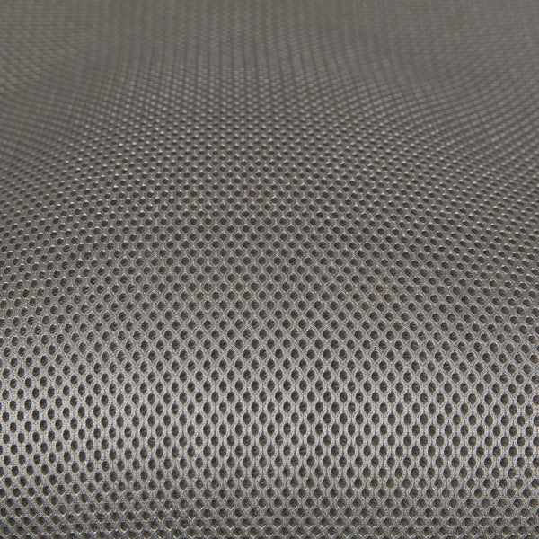 Black Mesh/White Frame |#| Mid-Back Black Mesh Ergonomic Drafting Chair/White Frame - Adjustable Foot Ring