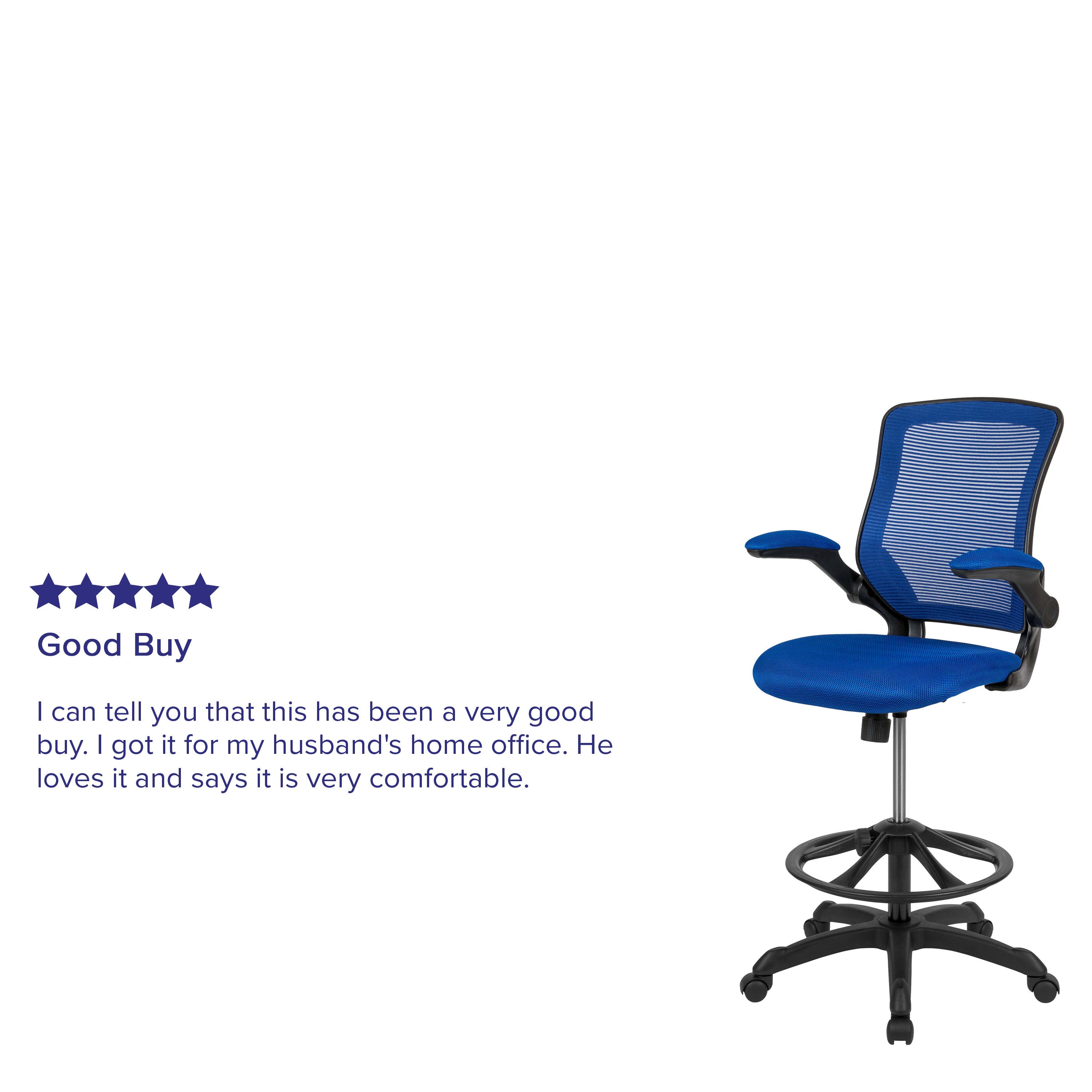 Comfortable drafting sales chairs