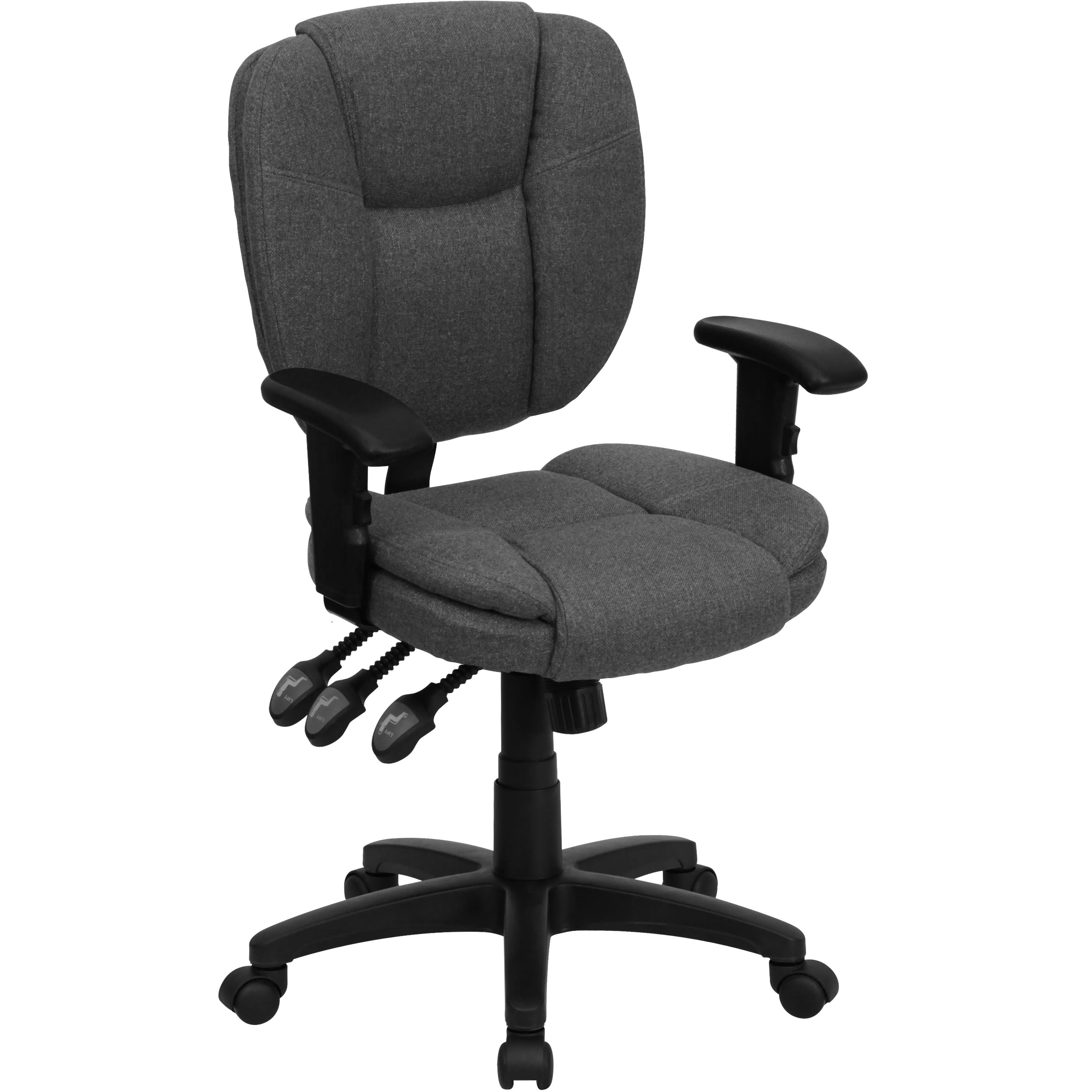 Mid Back Task Office Chair GO 930F ARMS BizChair