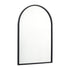 Mila Arched Metal Framed Wall Mirror for Hallways, Entryways, Dining and Living Rooms