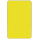 Yellow |#| Mobile 36inchW x 72inchL Rectangular Yellow HP Laminate Adjustable Activity Table