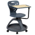 Mobile Desk Chair with 360 Degree Tablet Rotation and Under Seat Storage Cubby