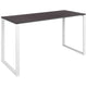 Rustic Gray |#| Commercial Grade Industrial Style Office Desk - 55inch Length (Rustic Gray)