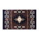 Chocolate,2' x 3' |#| Traditional Southwestern Style Chocolate Olefin Fiber Area Rug - 2' x 3'