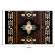 Chocolate,5' x 7' |#| Traditional Southwestern Style Chocolate Olefin Fiber Area Rug - 5' x 7'