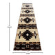 Brown,2' x 10' |#| Traditional Southwestern Style Brown Olefin Fiber Area Rug - 2' x 10'
