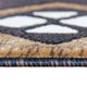 Chocolate,2' x 10' |#| Traditional Southwestern Style Chocolate Olefin Fiber Area Rug - 2' x 10'