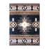 Mohave Collection Traditional Southwestern Style Area Rug - Olefin Fibers with Jute Backing