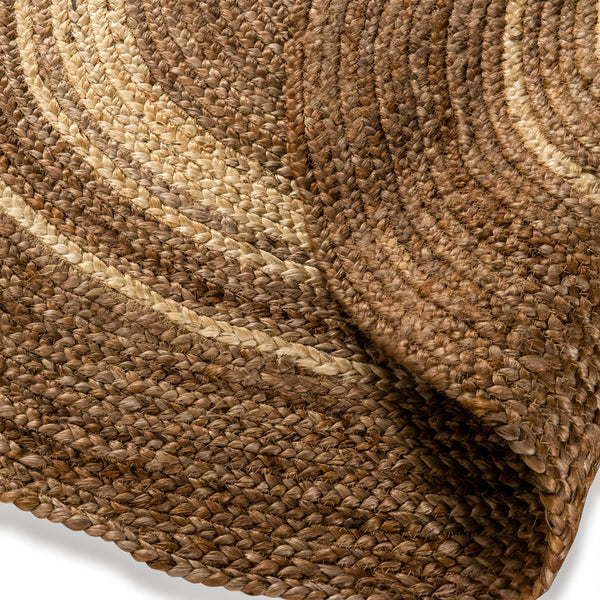 4' Round |#| Natural Fiber Jute Area Rug 4 Ft. Round - Indoor Jute Rug - Natural Area Rugs