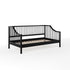 Neely Solid Wood Platform Daybed with Wooden Spindles and Slatted Foundation with No Box Spring Required