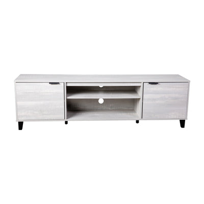 Nelson 70" Mid Century Modern TV Stand for up to 60" TV's with Adjustable Shelves and Dual Storage Compartments - View 1