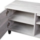 Gray |#| TV Stand for up to 70inch TV's with Adjustable Shelves and Closed Storage - Gray