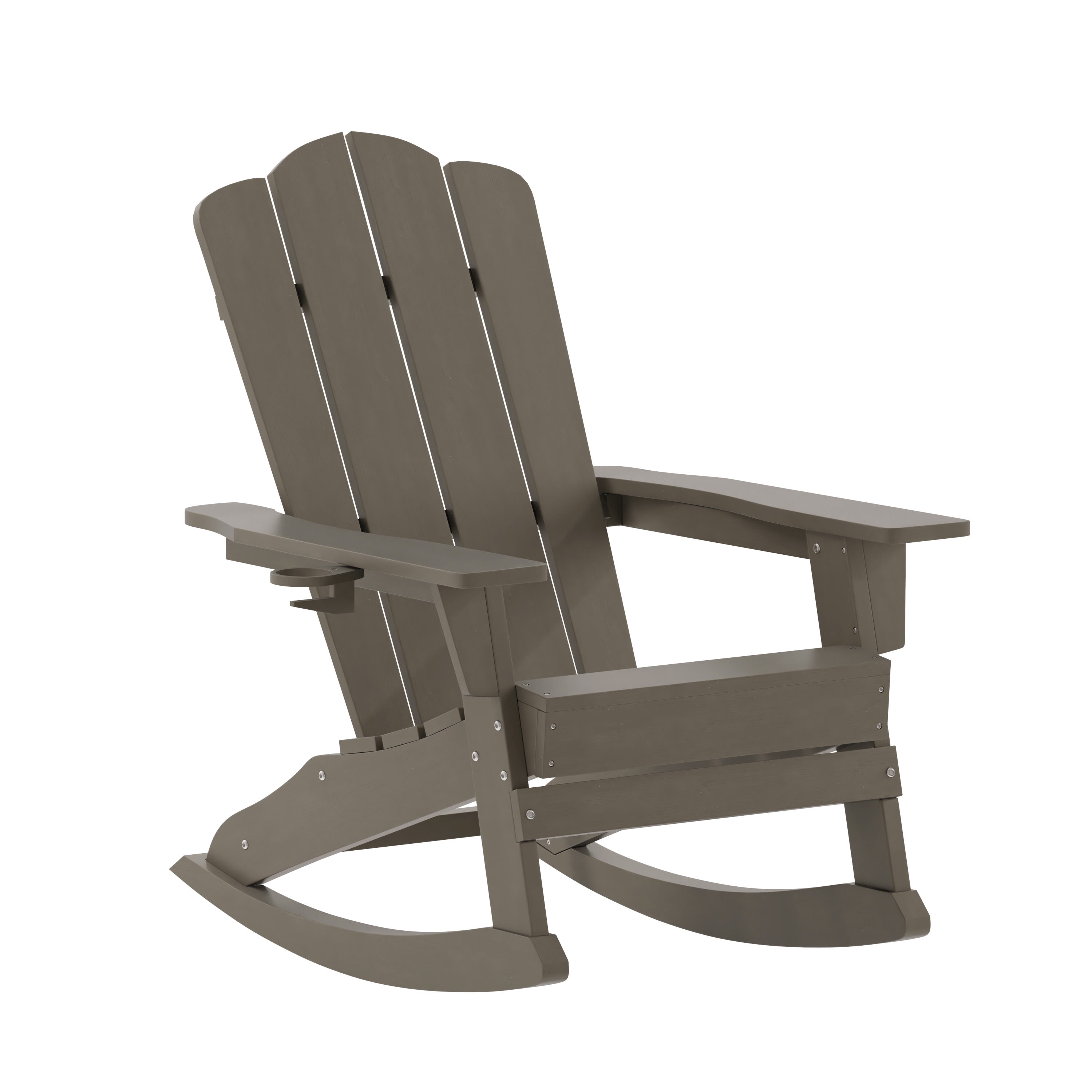 Composite adirondack chairs with cup holders outlet