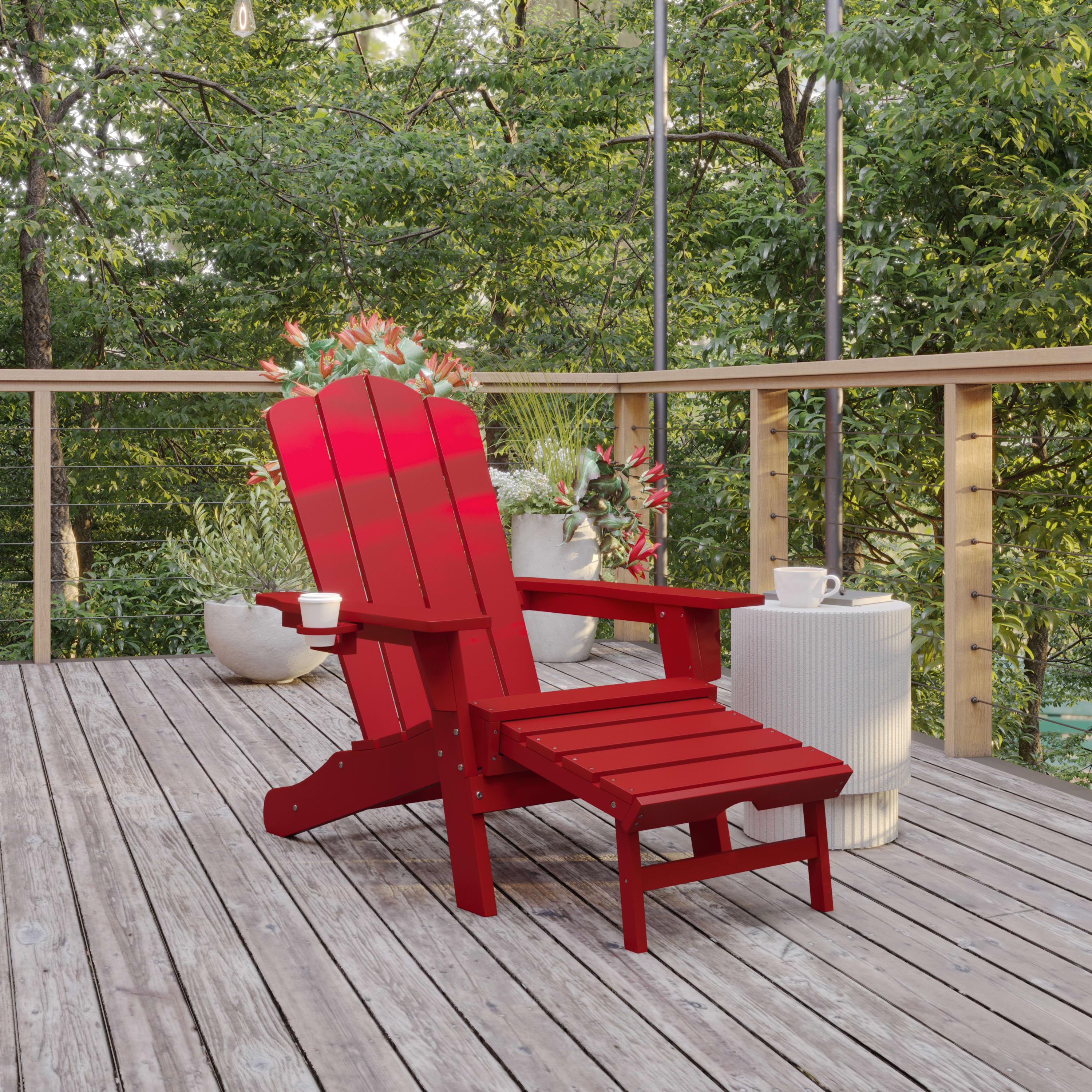Patio Ottoman Chair Cupholder LE HMP 1044 110 BizChair