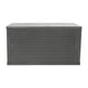 Gray |#| 120 Gallon Gray Plastic Deck Box for Outdoor Patio Storage & Deck Organization